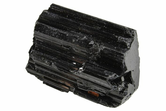 Terminated Black Tourmaline (Schorl) Crystal - Madagascar #295019